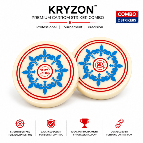 Kryzon Premium Carrom Striker Combo