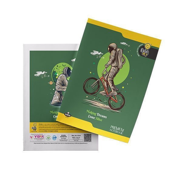 Overjoy Premium Notebook Making Dreams Come Alive Single Line